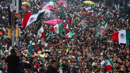 Hermanados, todos celebraron, rieron y brincaron de alegría, olvidando por un rato los días de caos