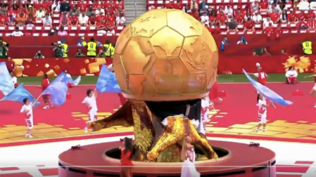 Fallas técnicas en show inaugural del Mundial en Canadá.