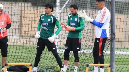 El juvenil del Atlas pudo entrenar con los porteros del combinado colombiano