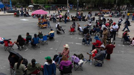 La CNTE se planta en Reforma