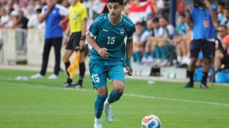 Ahmed Yahya, jugador de Irak.