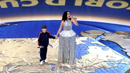 Katy Perry se lució en Los Angeles.