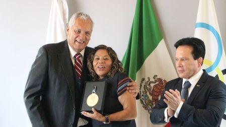 María José Alcalá Izguerra, presidenta del Comité Olímpico Mexicano.
