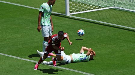 Boualem Khoukhi anotó el gol con el que Qatar logró su primer punto en Mundiales