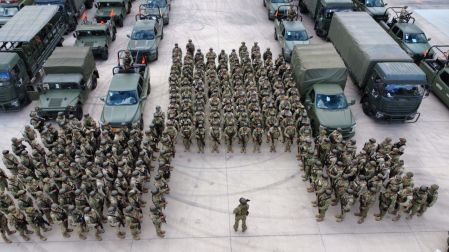 El Ejército Mexicano desplegó 600 elementos en Durango para reforzar la seguridad y contribuir a la construcción de la paz en coordinación con autoridades locales.