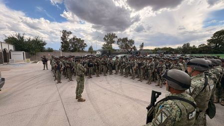 El Ejército Mexicano desplegó 600 elementos en Durango para reforzar la seguridad y contribuir a la construcción de la paz en coordinación con autoridades locales.