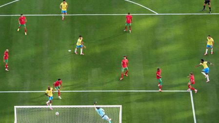 Vinícius Jr se despachó con un golazo en el debut de Brasil en el Mundial 2026
