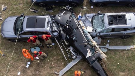 Dan a conocer nombres de las víctimas del choque entre helicópteros en Río de Janeiro