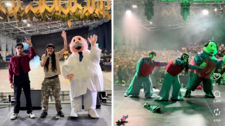 Así se hicieron amigos Oliver Tree y Aarón Mercury