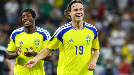 Mattias Svanberg logró anotar el segundo gol más rápido entrando de cambio en Mundiales