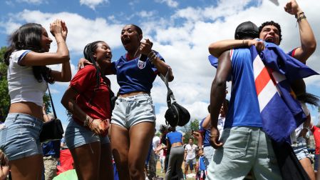 Tras empate entre Cabo Verde vs España, la afición celebró a lo grande