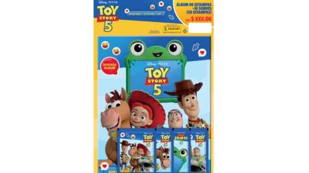 Corre como el viento por tu álbum de estampas de Toy Story 5: costos y detalles