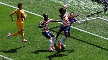Así fue el 2-0 de EU sobre Australia