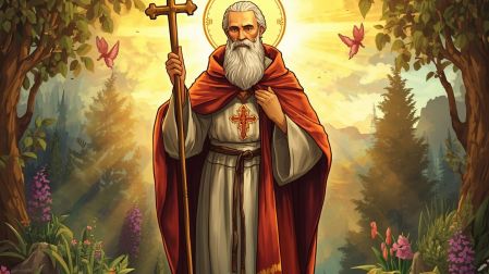 Qué santo se celebra hoy 11 julio: San Benito abad protector contra el mal y energías negativas