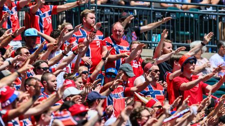 La afición de Noruega ha sido una de las más destacadas en el mundial