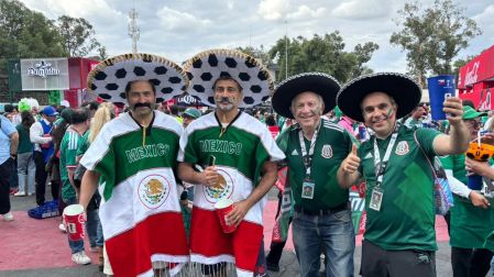 El corredor peatonal de la "Última Milla" se tiñó de verde.