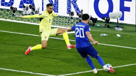 Diogo Costa ha mantenido el empate con grandes atajadas.