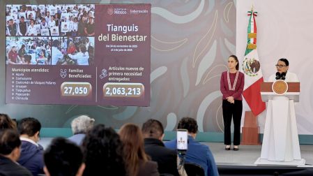 Rosa Icela Rodríguez precisó que en Michoacán se tienen 842 mil 287 becarios, con un presupuesto de cinco mil 700 millones de pesos