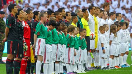 La Selección Mexicana en Wembley