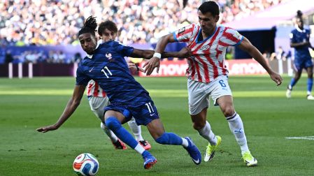 Michael Olise es una de las sensaciones del Mundial con Francia.