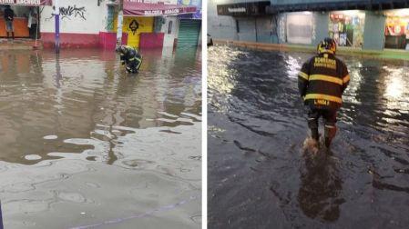 Para este miércoles se espera que continúen las lluvias fuertes de entre 50 y 70 mm en la Ciudad de México