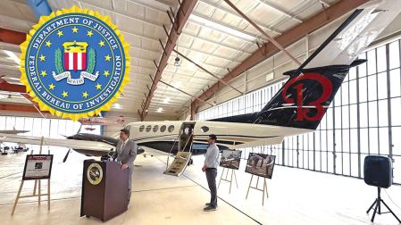 Avión en el que se transportó a El Mayo a EU.