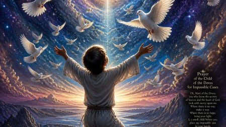 Oración del Niño de las Palomas para causas urgentes y milagros cotidianos