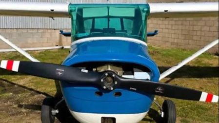 El Cessna 150 no sufrió daños durante la maniobra de aterrizaje.
