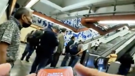 Broma de Alerta Sísmica en Metro CDMX.