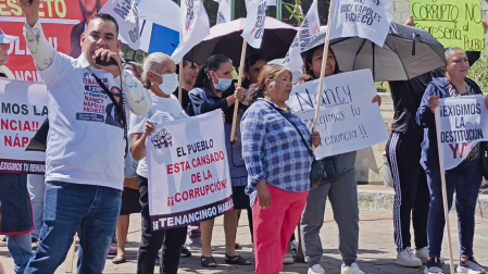 Los manifestantes esperan que la investigación contra la alcaldesa pueda culminar con una vinculación a proceso