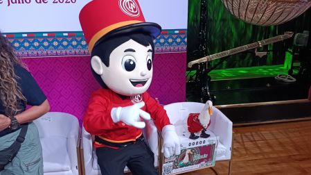 Este jueves 09 de julio de 2026 se llevó a cabo la ceremonia de develación del billete conmemorativo del Sorteo Superior No. 2891 dedicado al pato Merlín. El Teatro de la Lotería Nacional, ubicado en avenida Hidalgo 130, colonia Guerrero, recibió a su invitado de honor y su familia.