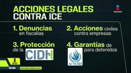 Tras el homicidio de Lorenzo Salgado, mexicano que murió a manos de agentes de ICE en Texas, el canciller Roberto Velasco presentó las acciones legales que el gobierno llevará a cabo contra esa agencia federal.
Síguenos en nuestras redes:
Instagram: @imagentvnoticias
Tiktok: @imagennoticias
X: @ImagenNoticias_
Facebook: https://www.facebook.com/ImagenTVNoticias/
Aquí encontrarás la mejor información nacional e internacional de Imagen Noticias con Francisco Zea, Paola Rojas, Crystal Mendivil y Nacho Lozano.