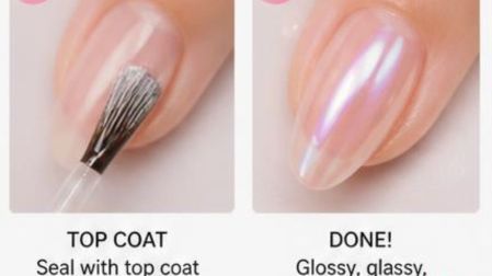 Glass Skin Nails: la manicura coreana efecto cristal para hacer en casa