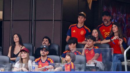 Javier Bardem y Penélope Cruz volvierona a asistir a otro partido de España.