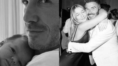 David Beckham publicó un álbum con entrañables recuerdos junto a Harper.
