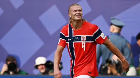 Erling Haaland se mostró agradecido por el cover de su canción.