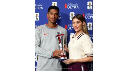 Las redes sociales explotaron con el encuentro entre Michelle Salas y Jude Bellingham.