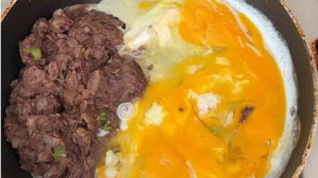 Receta de huevos tirados al estilo veracruzano