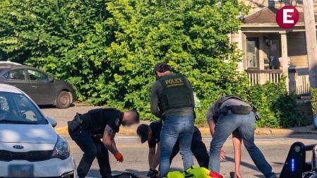 Imágenes exclusivas de la escena en Biddeford, Maine, momentos después de un tiroteo fatal que involucró a agentes de ICE y que dejó una persona muerta.