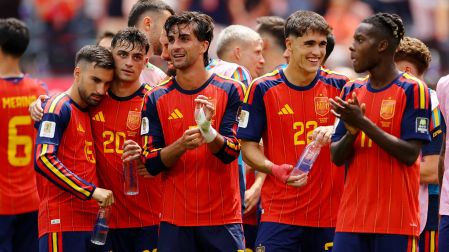 La Selección de España destaca como la mejor defensa de la Copa del Mundo con apenas un tanto recibido.