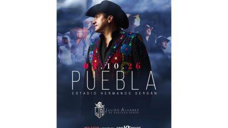 Julión Álvarez anuncia nuevos conciertos en México