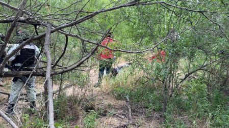 Fosas clandestinas ubicadas a 300 metros del muro fronterizo