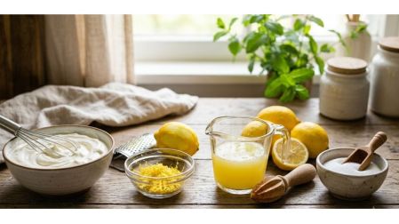 Delicioso mousse de limón con solo 3 ingredientes y sin azúcar