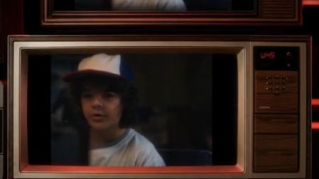 ‘Stranger Things’ en VHS en Netflix.