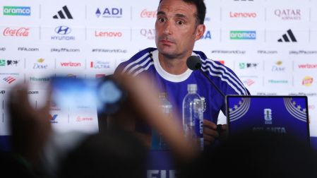 Scaloni estará el viernes en conferencia de prensa.