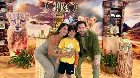 ¿Quiénes son los tres hijos de Lionel Messi y Antonela Roccuzzo?