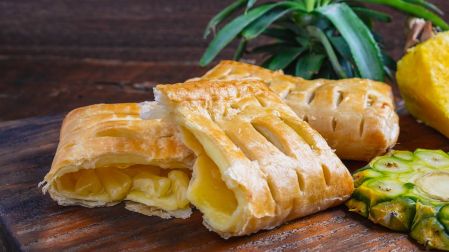 receta tacos de piña pan estilo Bisquets Obregón