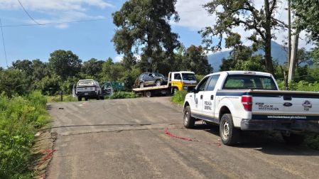 A un costado de la carretera Patamban-Tangancícuaro asesinaron a un automovilista
