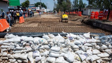 Los tanques estarán conformados por tubos de tres metros de diámetro, los cuales permanecerán completamente enterrados en la vialidad