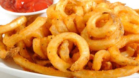 Receta de papas curly caseras
